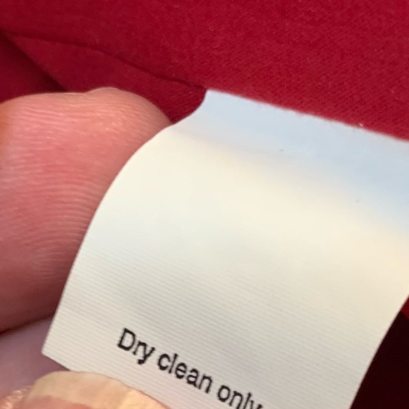 J Crew wool and cashmere jewel red coat jacket, double breasted 8 button front - Picture 12 of 13